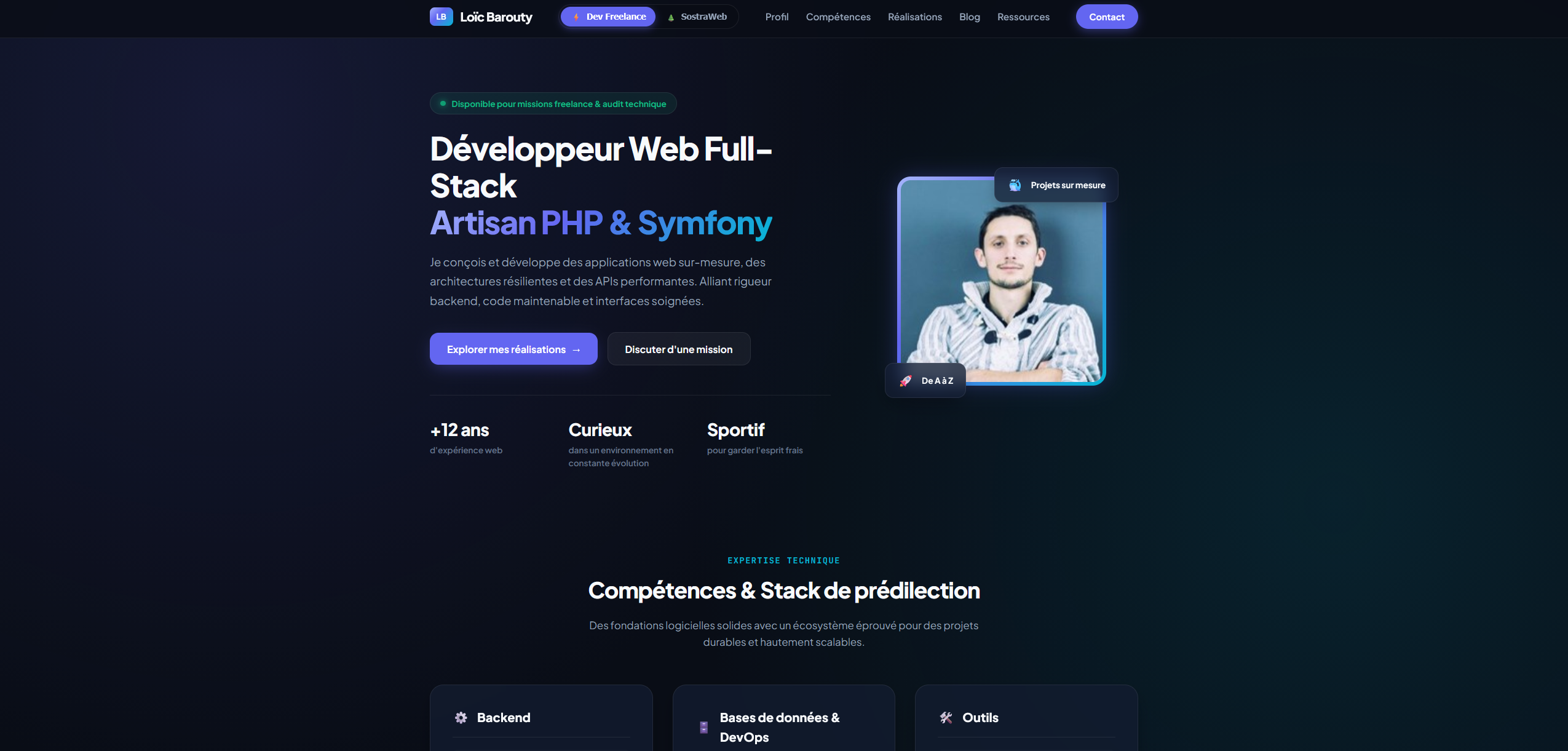 Portfolio personnel et professionnel